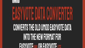 Easy Vote Data Converter