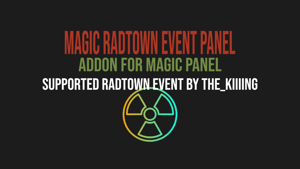Magic Radtown Event Panel