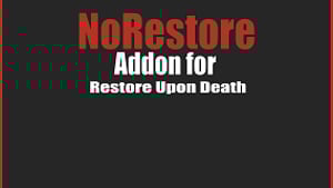 No Restore