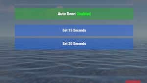 Auto Door Close UI