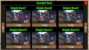 F1 Grenade Base