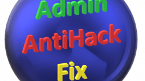 Admin Anti-hack Fix