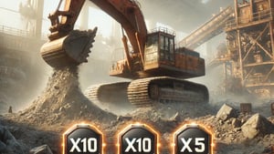 Excavator Gather Multiplier