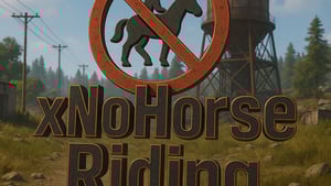 No Horse Riding