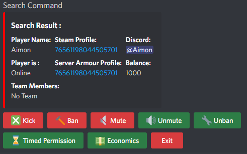 Discord Admin Panel