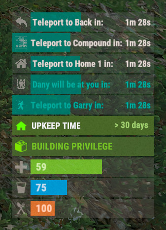 Teleport Status