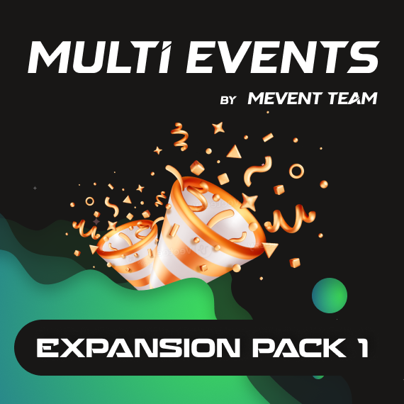 Multi Events (pack 1) - Plugin Sold Separately. Bundle Available.
