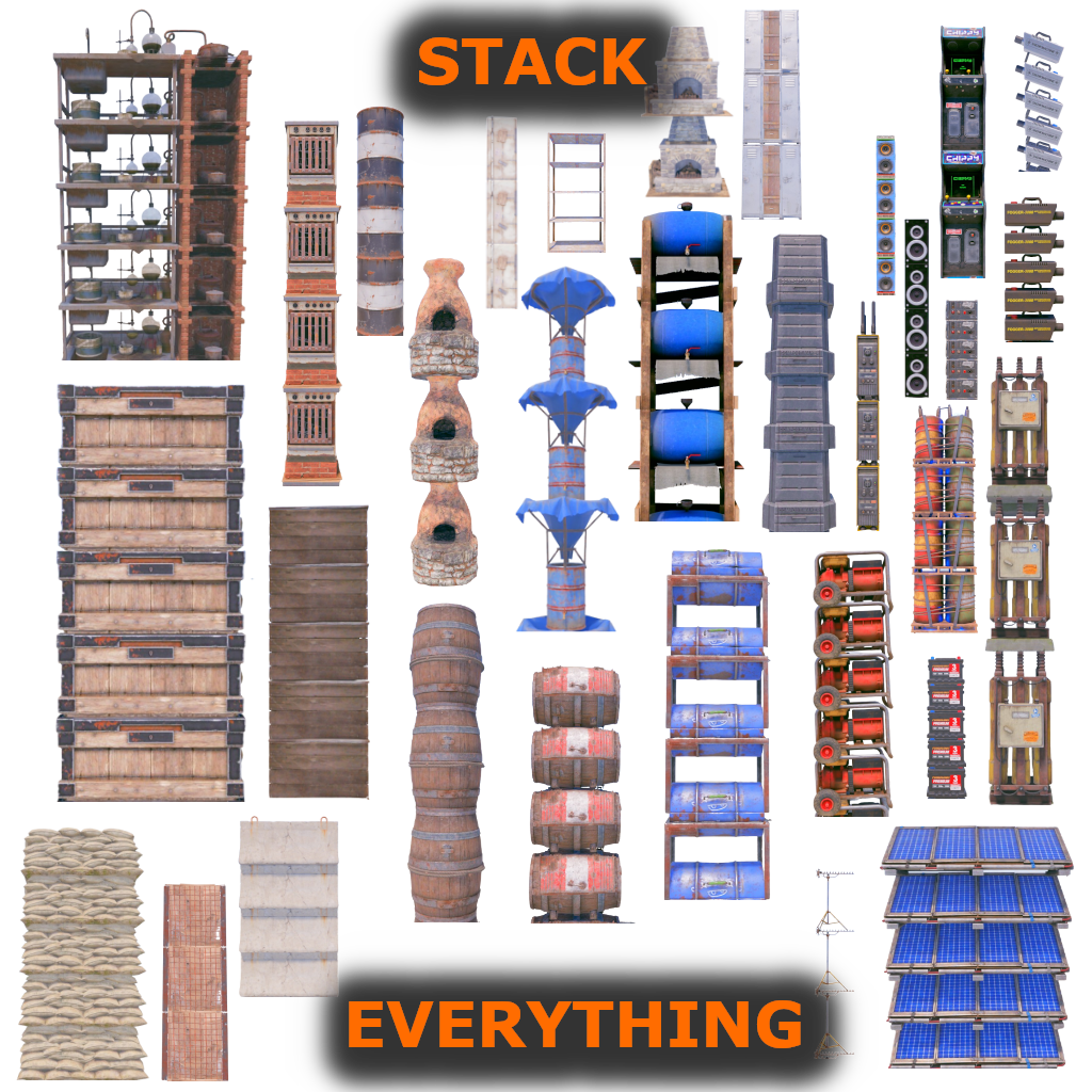 Stack Everything - Stack All Entities